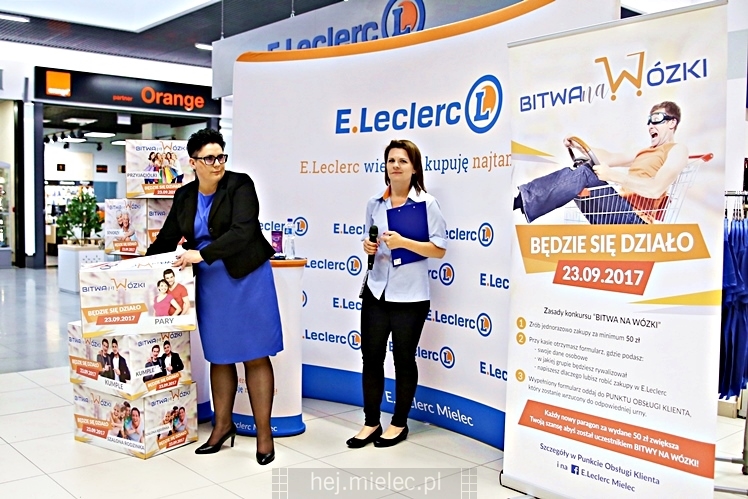 Wielka Bitwa na Wózki w sklepie E.Leclerc