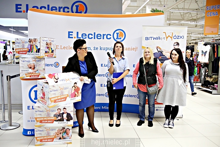 Wielka Bitwa na Wózki w sklepie E.Leclerc