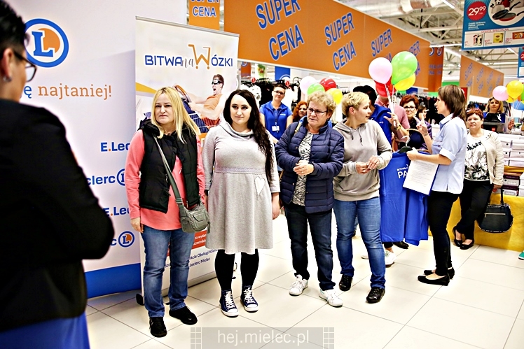 Wielka Bitwa na Wózki w sklepie E.Leclerc