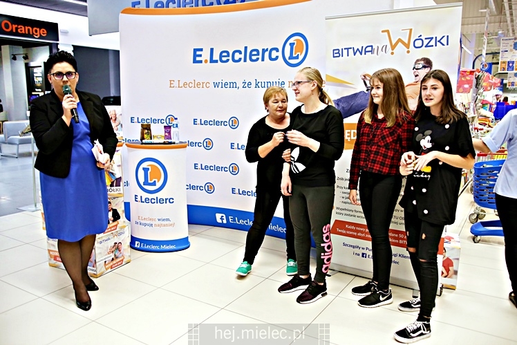 Wielka Bitwa na Wózki w sklepie E.Leclerc