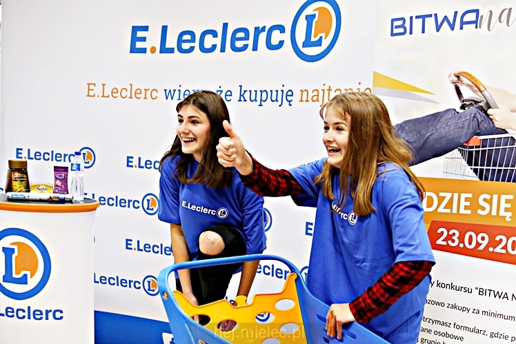 Wielka Bitwa na Wózki w sklepie E.Leclerc