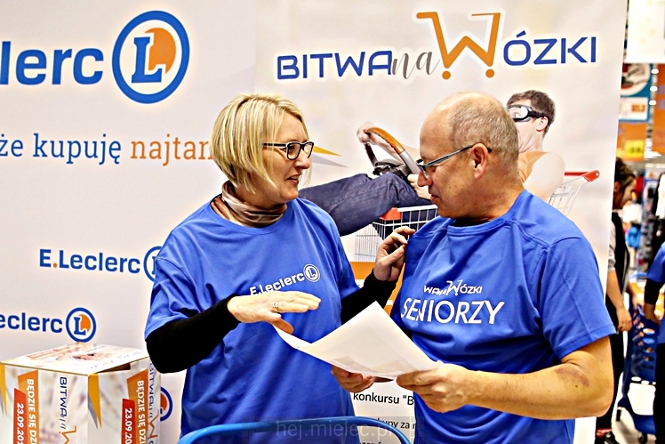 Wielka Bitwa na Wózki w sklepie E.Leclerc