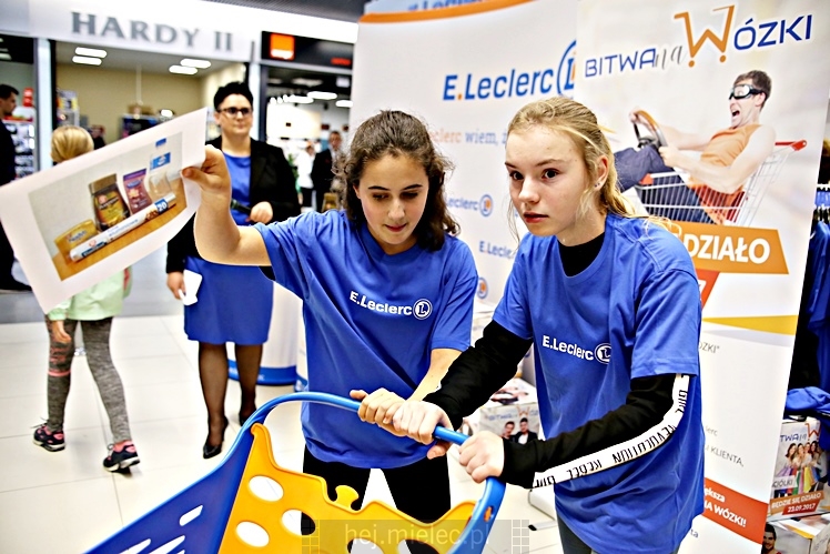Wielka Bitwa na Wózki w sklepie E.Leclerc