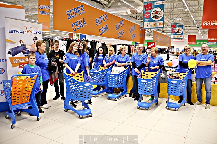 Wielka Bitwa na Wózki w sklepie E.Leclerc