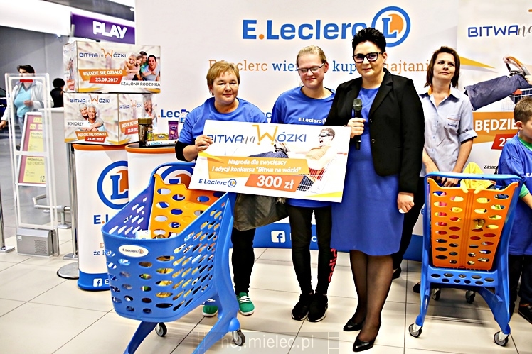 Wielka Bitwa na Wózki w sklepie E.Leclerc
