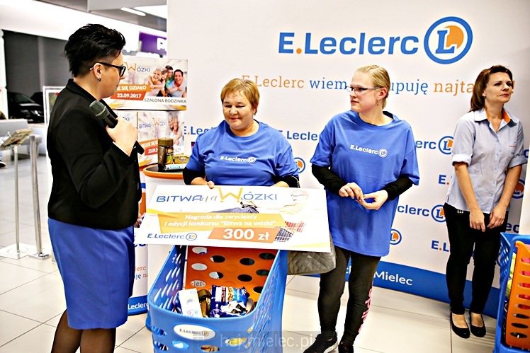 Wielka Bitwa na Wózki w sklepie E.Leclerc