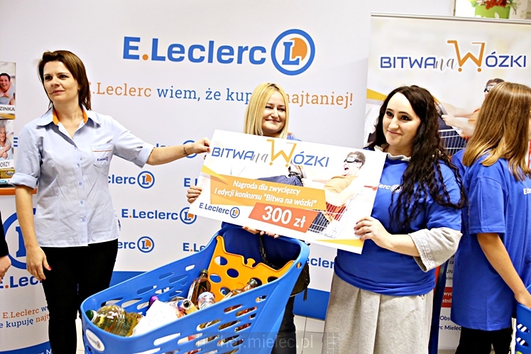 Wielka Bitwa na Wózki w sklepie E.Leclerc