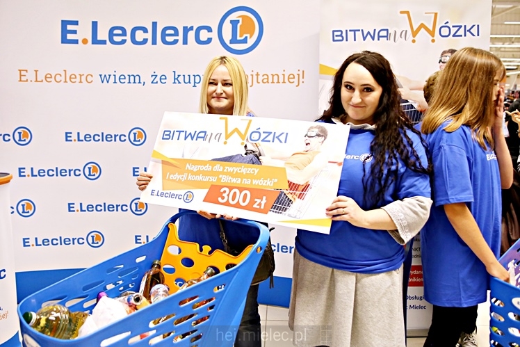 Wielka Bitwa na Wózki w sklepie E.Leclerc