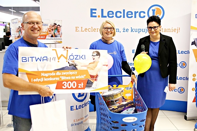 Wielka Bitwa na Wózki w sklepie E.Leclerc