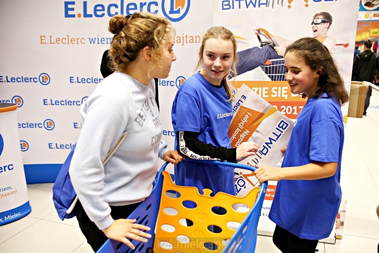 Wielka Bitwa na Wózki w sklepie E.Leclerc