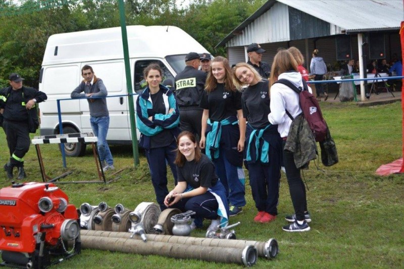 Zawody sportowo-pożarnicze w Maliniu