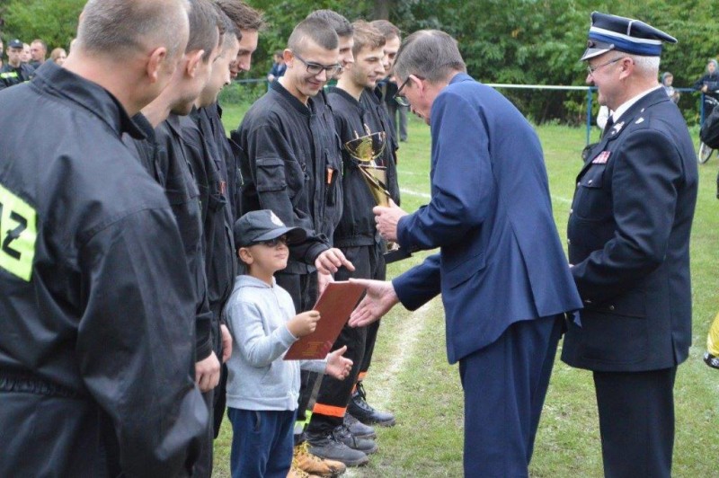 Zawody sportowo-pożarnicze w Maliniu