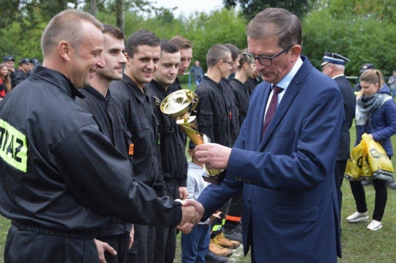 Zawody sportowo-pożarnicze w Maliniu