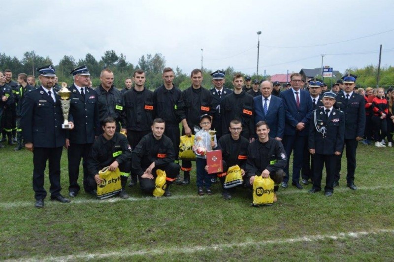 Zawody sportowo-pożarnicze w Maliniu