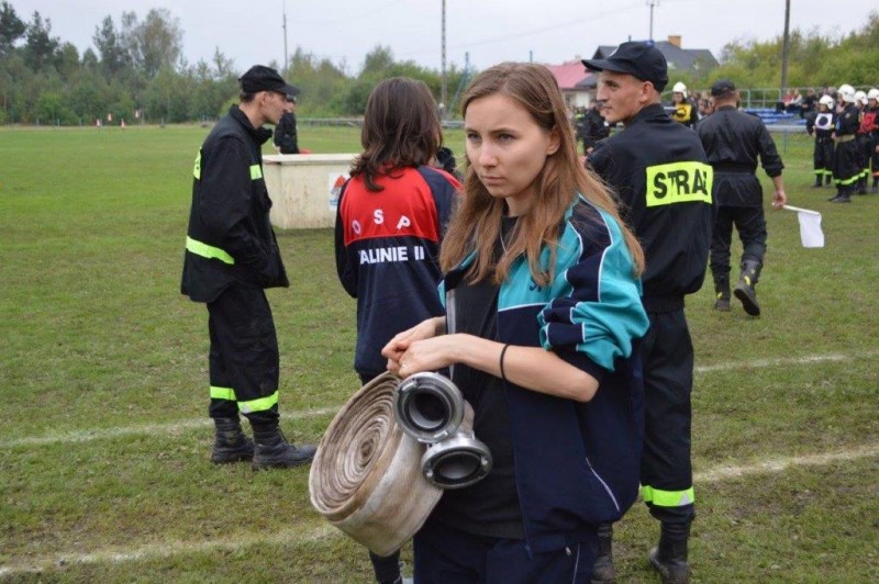 Zawody sportowo-pożarnicze w Maliniu