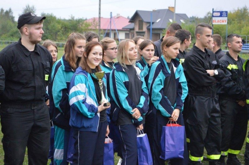 Zawody sportowo-pożarnicze w Maliniu