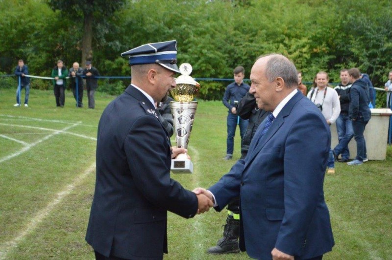 Zawody sportowo-pożarnicze w Maliniu