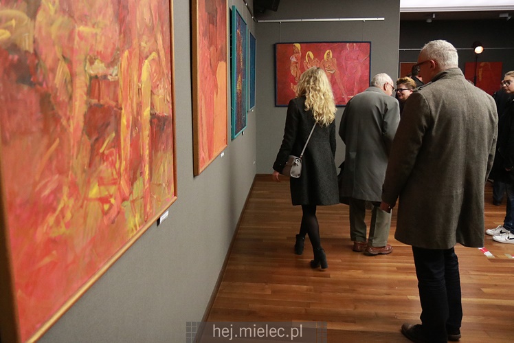 Wernisaż ?Body art? ? wystawy malarstwa Edwarda Kociańskiego