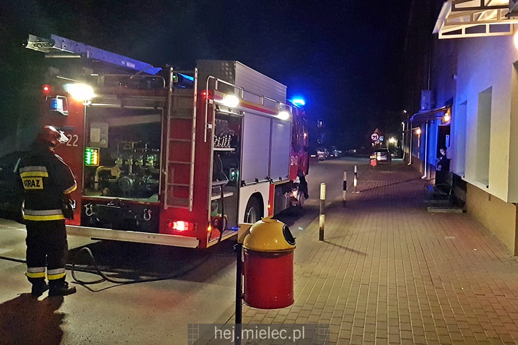 Nocne pożary w centrum Mielca