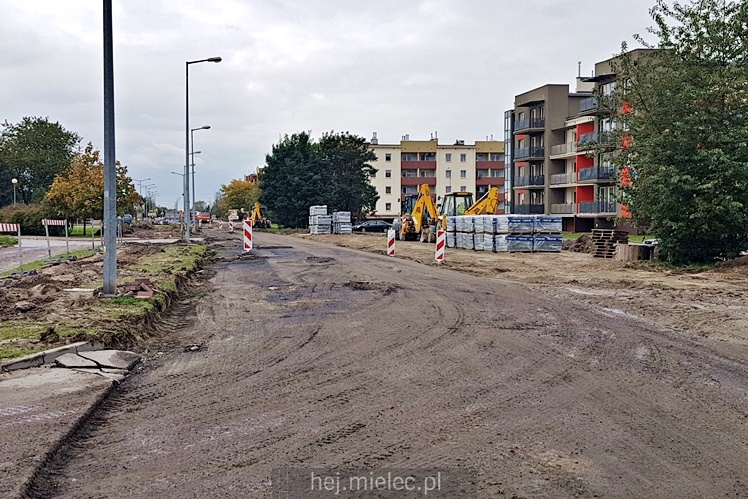 Postępy w remoncie ul. Wyszyńskiego