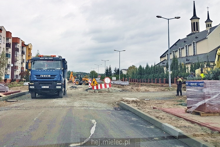 Postępy w remoncie ul. Wyszyńskiego