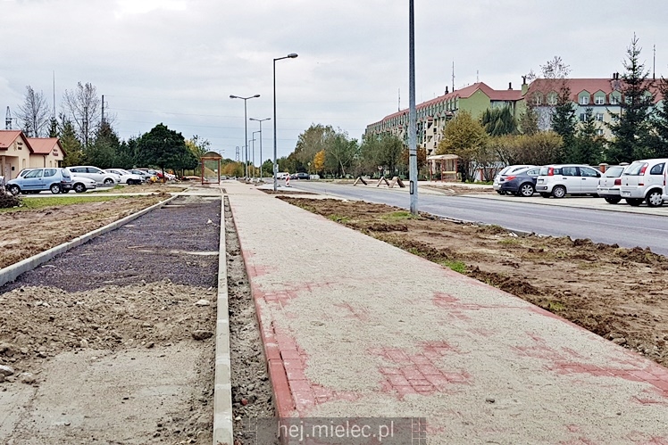 Postępy w remoncie ul. Wyszyńskiego