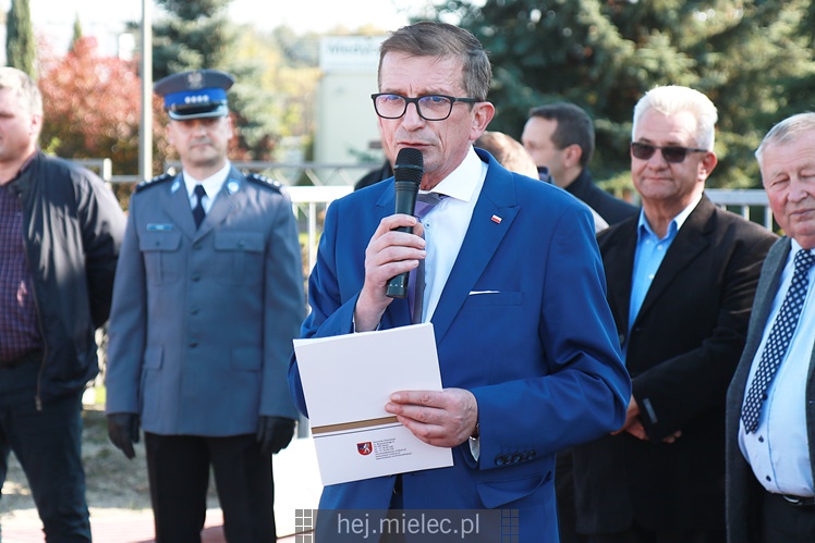 Otwarcie i poświęcenie zmodernizowannych dróg na Strefie