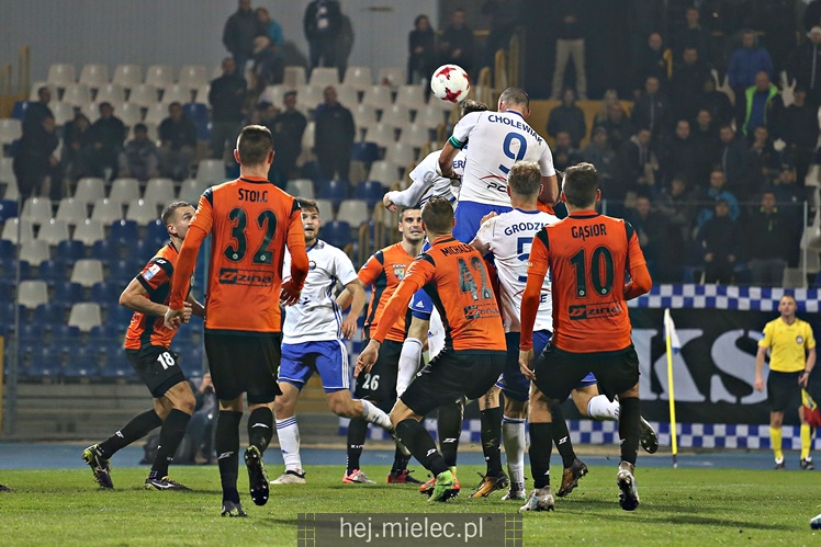 Nice 1 liga:  FKS STAL MIELEC - CHROBRY GŁOGÓW