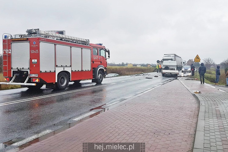 Wypadek na ulicy Dębickiej