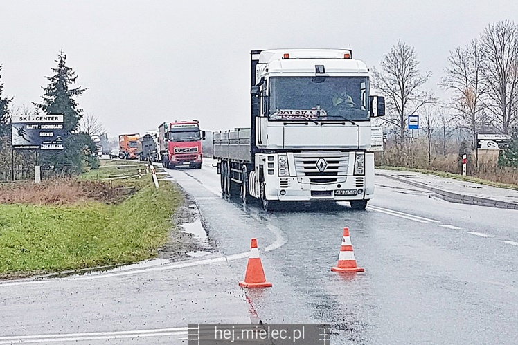 Wypadek na ulicy Dębickiej