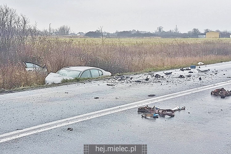 Wypadek na ulicy Dębickiej