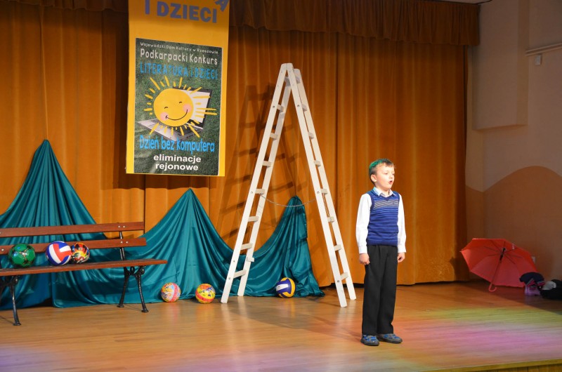 Eliminacje rejonowe konkursu Literatura i Dzieci ? ?Dzień bez komputera?