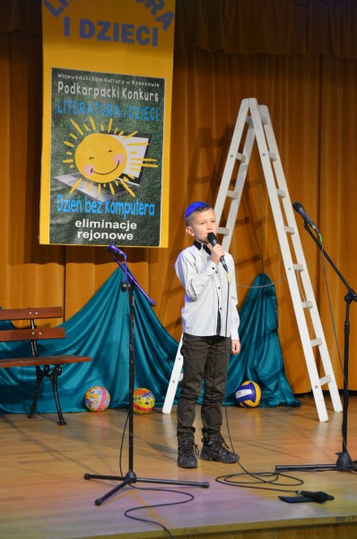 Eliminacje rejonowe konkursu Literatura i Dzieci ? ?Dzień bez komputera?