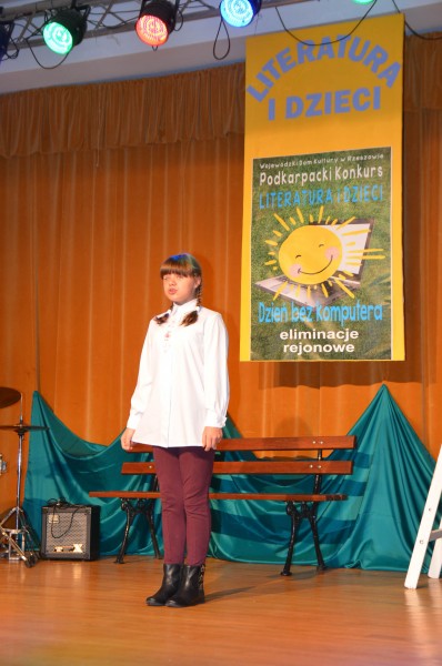 Eliminacje rejonowe konkursu Literatura i Dzieci ? ?Dzień bez komputera?