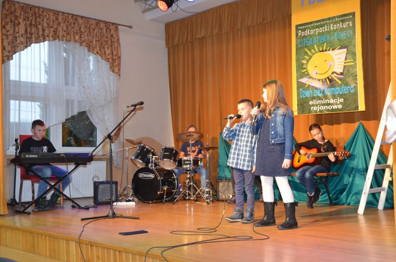 Eliminacje rejonowe konkursu Literatura i Dzieci ? ?Dzień bez komputera?