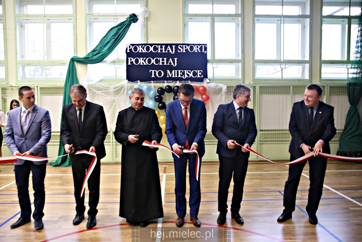 Sala gimnastyczna w I LO wraz z zapleczem gotowa po remoncie