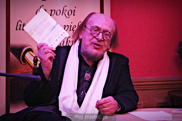 Jerzy Mamcarz zaprezentował najnowszy tomik poezji
