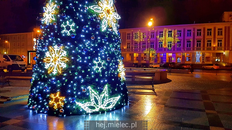 Świąteczne dekoracje mieleckich ulic