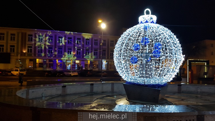 Świąteczne dekoracje mieleckich ulic