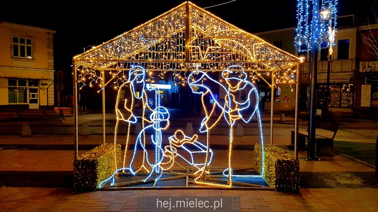 Świąteczne dekoracje mieleckich ulic