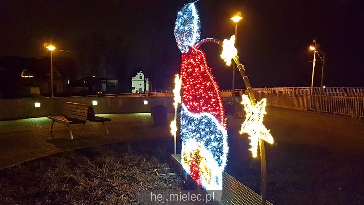 Świąteczne dekoracje mieleckich ulic