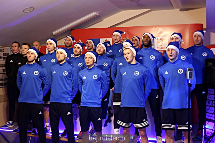 Kolędowanie piłkarzy FKS Stal Mielec