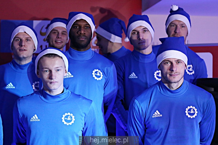 Kolędowanie piłkarzy FKS Stal Mielec