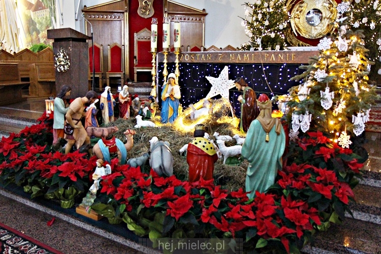 Szopki bożonarodzeniowe w mieleckich parafiach 2017