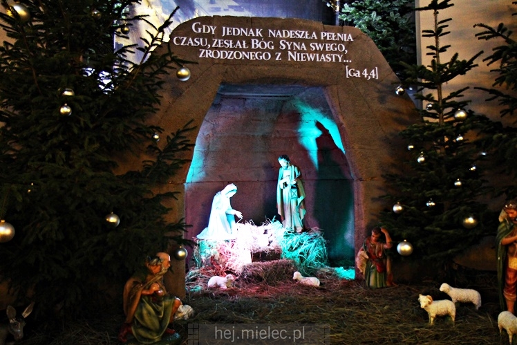 Szopki bożonarodzeniowe w mieleckich parafiach 2017