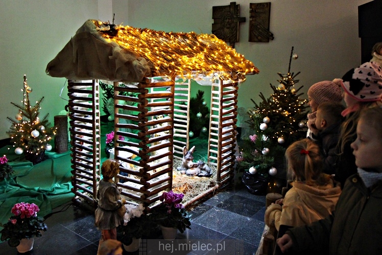 Szopki bożonarodzeniowe w mieleckich parafiach 2017