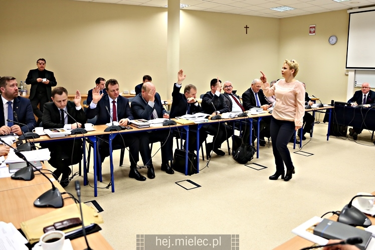 Budżetowa sesja Rady Powiatu - 29 grudnia 2017 roku