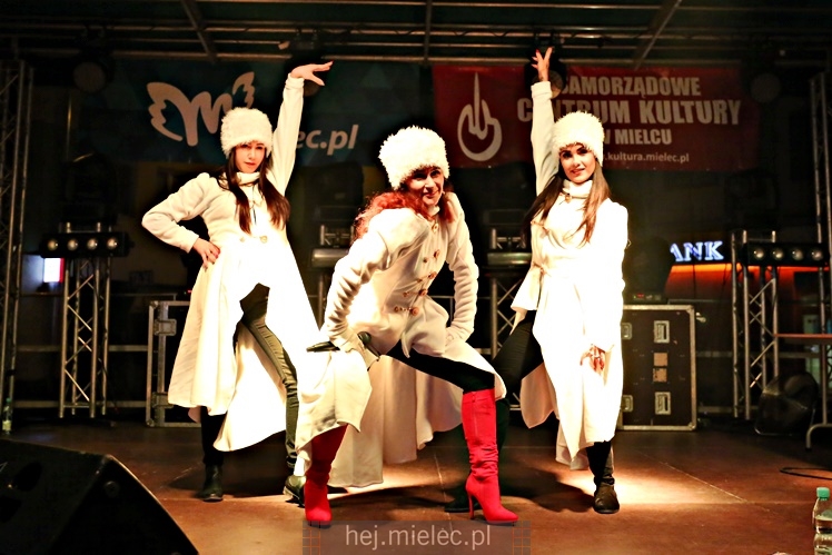 Mielczanie przywitali 2018 rok na Placu AK