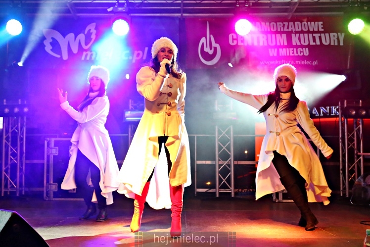 Mielczanie przywitali 2018 rok na Placu AK