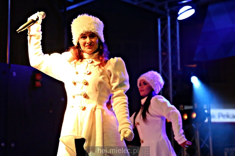 Mielczanie przywitali 2018 rok na Placu AK
